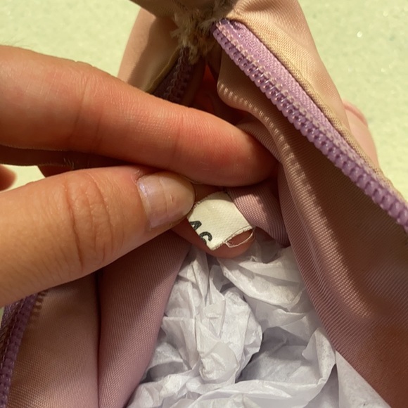 vintage prada nylon bag in lilac - Picture 4 of 8